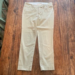 Khaki Stylus ankle pants sz 4